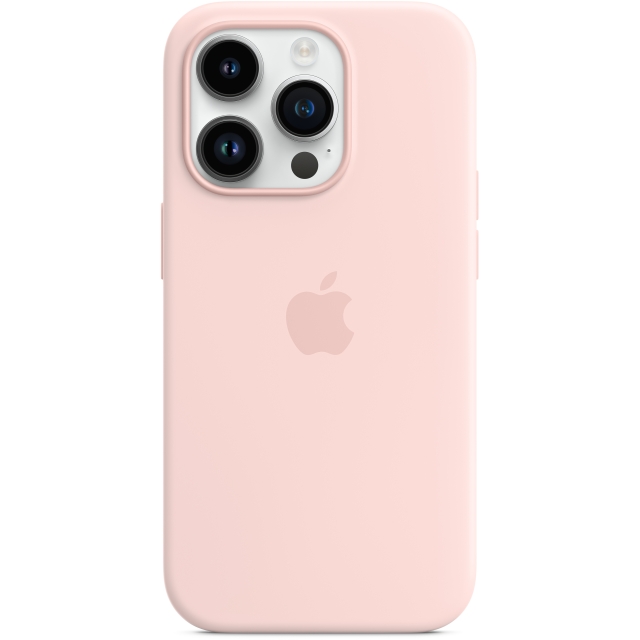 MPTH3ZM/A Apple Silicone Case with MagSafe iPhone 14 Pro Chalk Pink MPTH3ZM/A Apple Silicone Case with MagSafe iPhone 14 Pro Chalk Pink - Image 1