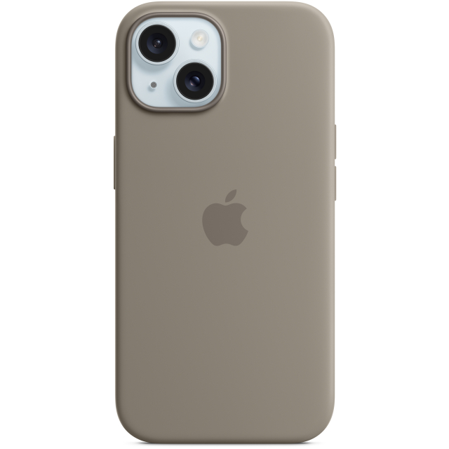 MT0Q3ZM/A Apple Silicone Case with MagSafe iPhone 15 Clay MT0Q3ZM/A Apple Silicone Case with MagSafe iPhone 15 Clay - Image 1