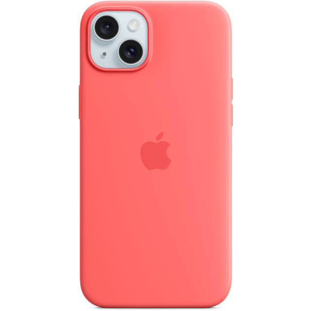 MT163ZM/A Apple Silicone Case with MagSafe iPhone 15 Plus Guave MT163ZM/A Apple Silicone Case with MagSafe iPhone 15 Plus Guave - Image 1