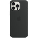MT1M3ZM/A Apple Silicone Case with MagSafe iPhone 15 Pro Max Black
