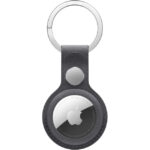 MT2H3ZM/A Apple Airtag FineWoven Key Ring Black