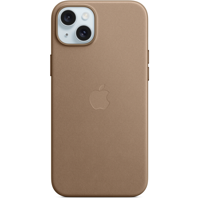 MT473ZM/A Apple FineWoven Case with MagSafe iPhone 15 Plus Taupe MT473ZM/A Apple FineWoven Case with MagSafe iPhone 15 Plus Taupe - Image 1