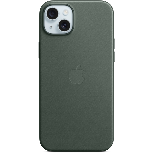 MT4F3ZM/A Apple FineWoven Case with MagSafe iPhone 15 Plus Evergreen MT4F3ZM/A Apple FineWoven Case with MagSafe iPhone 15 Plus Evergreen - Image 1