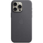 MT4V3ZM/A Apple FineWoven Case with MagSafe iPhone 15 Pro Max Black