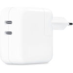 MW2K3ZM/A Apple Dual USB-C Power Adapter 35W White