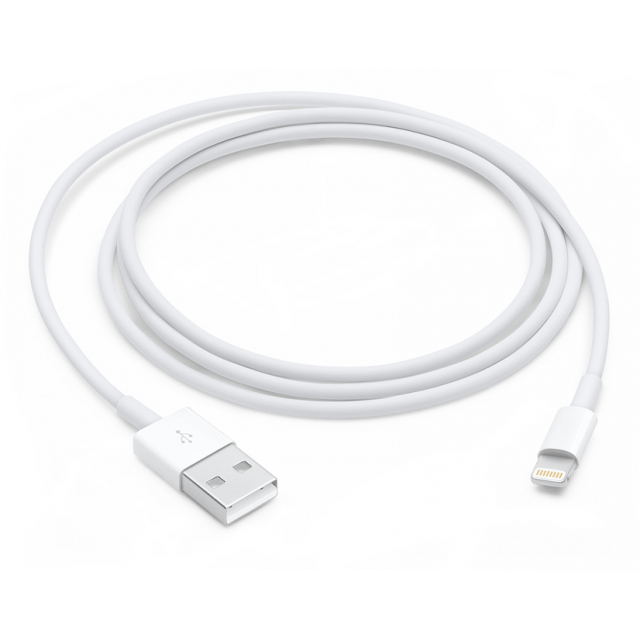 MXLY2ZM/A Apple Lightning to USB Cable 1m. White MXLY2ZM/A Apple Lightning to USB Cable 1m. White - Image 1