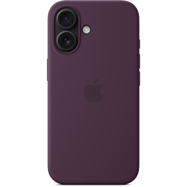 MYY43ZM/A Apple Silicone Case with MagSafe iPhone 16 Plum MYY43ZM/A Apple Silicone Case with MagSafe iPhone 16 Plum - Image 1