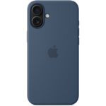 MYYA3ZM/A Apple Silicone Case with MagSafe iPhone 16 Plus Denim