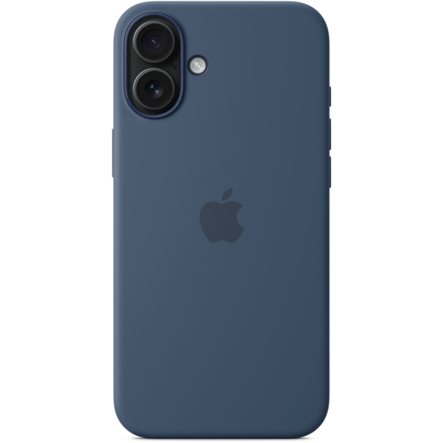 MYYA3ZM/A Apple Silicone Case with MagSafe iPhone 16 Plus Denim MYYA3ZM/A Apple Silicone Case with MagSafe iPhone 16 Plus Denim - Image 1
