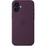 MYYD3ZM/A Apple Silicone Case with MagSafe iPhone 16 Plus Plum