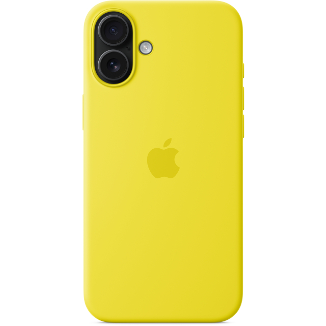 MYYG3ZM/A Apple Silicone Case with MagSafe iPhone 16 Plus Starfruit MYYG3ZM/A Apple Silicone Case with MagSafe iPhone 16 Plus Starfruit - Image 1
