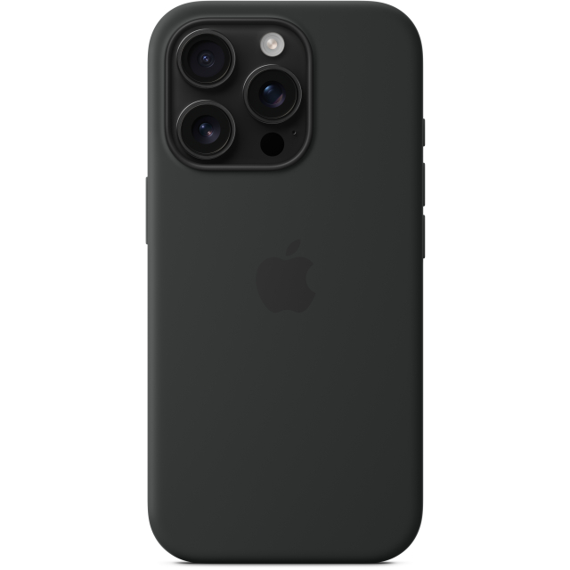 MYYJ3ZM/A Apple Silicone Case with MagSafe iPhone 16 Pro Black MYYJ3ZM/A Apple Silicone Case with MagSafe iPhone 16 Pro Black - Image 1