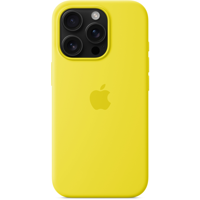 MYYQ3ZM/A Apple Silicone Case with MagSafe iPhone 16 Pro Starfruit MYYQ3ZM/A Apple Silicone Case with MagSafe iPhone 16 Pro Starfruit - Image 1