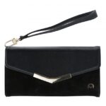 Mobilize 2in1 Gelly Velvet Clutch for Apple iPhone 12/12 Pro Deep Black