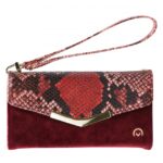 Mobilize 2in1 Gelly Velvet Clutch for Samsung Galaxy A31 Red Snake