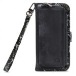 Mobilize 2in1 Magnet Zipper Case Apple iPhone 12 Pro Max Black/Snake