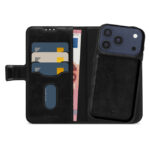 Mobilize 2in1 Magsafe Compatible Gelly Wallet Case Apple iPhone 17 Pro Max Black