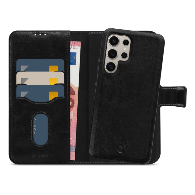 Mobilize 2in1 Magsafe Compatible Gelly Wallet Case Samsung Galaxy S24 Ultra 5G Black Mobilize 2in1 Magsafe Compatible Gelly Wallet Case Samsung Galaxy S24 Ultra 5G Black - Image 1