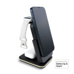 Mobilize 4in1 Wireless Charger Station with Detachable Power Bank 5000mAh Black