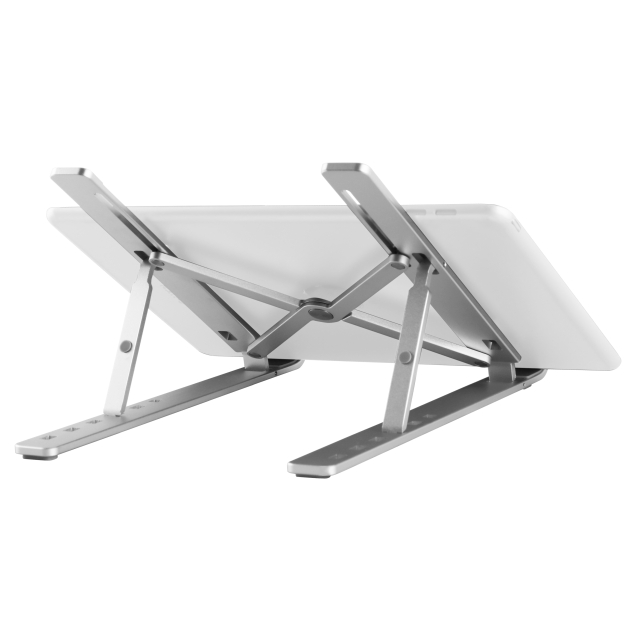 Mobilize Aluminium Laptop Stand up to 15.6 inch Silver Mobilize Aluminium Laptop Stand up to 15.6 inch Silver - Image 1
