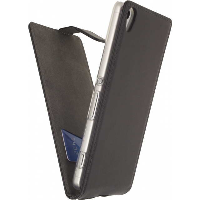 Mobilize Classic Gelly Flip Case Sony Xperia XA Black Mobilize Classic Gelly Flip Case Sony Xperia XA Black - Image 1