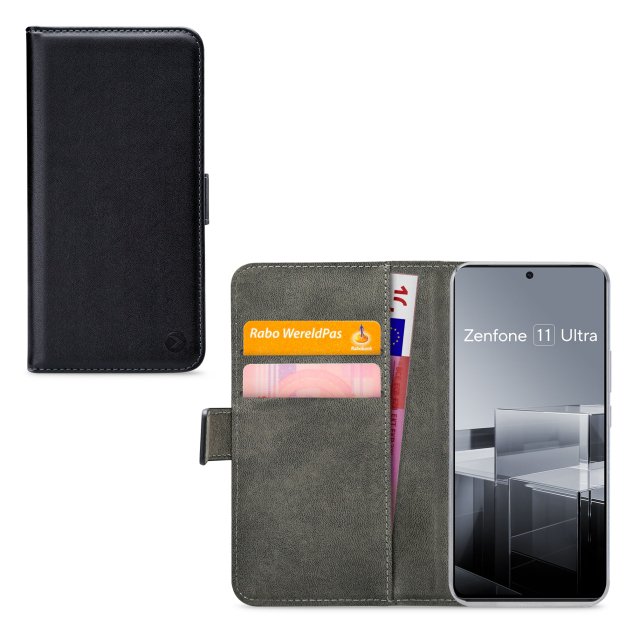 Mobilize Classic Gelly Wallet Book Case ASUS ZenFone 11 Ultra Black Mobilize Classic Gelly Wallet Book Case ASUS ZenFone 11 Ultra Black - Image 1