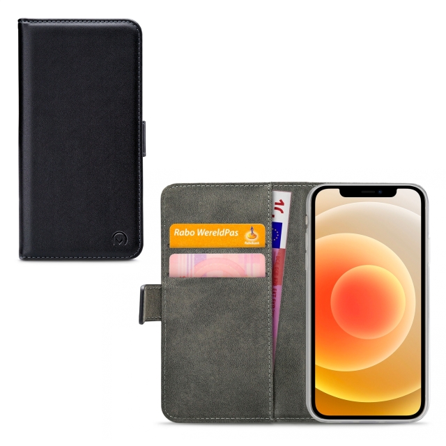 Mobilize Classic Gelly Wallet Book Case Apple iPhone 12/12 Pro Black Mobilize Classic Gelly Wallet Book Case Apple iPhone 12/12 Pro Black - Image 1