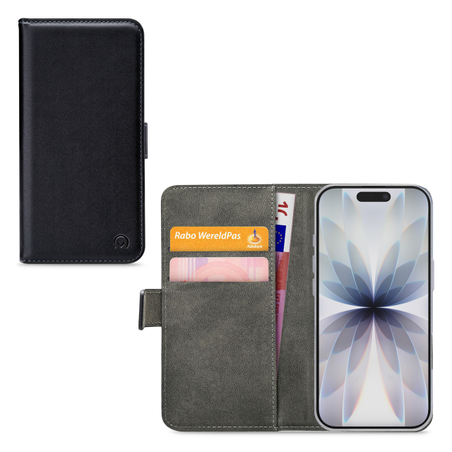 Mobilize Classic Gelly Wallet Book Case Apple iPhone 17 Black Mobilize Classic Gelly Wallet Book Case Apple iPhone 17 Black - Image 1