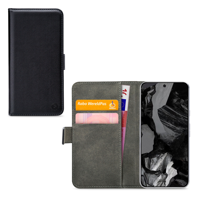 Mobilize Classic Gelly Wallet Book Case Google Pixel 8a Black Mobilize Classic Gelly Wallet Book Case Google Pixel 8a Black - Image 1
