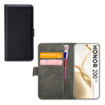 Mobilize Classic Gelly Wallet Book Case Honor 200 Black