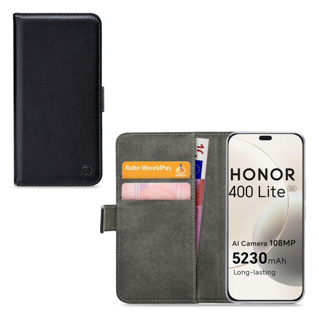 Mobilize Classic Gelly Wallet Book Case Honor 400 Lite Black Mobilize Classic Gelly Wallet Book Case Honor 400 Lite Black - Image 1
