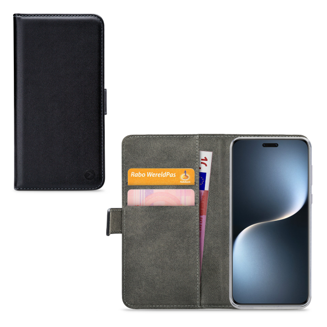 Mobilize Classic Gelly Wallet Book Case Honor Magic7 Pro Black Mobilize Classic Gelly Wallet Book Case Honor Magic7 Pro Black - Image 1