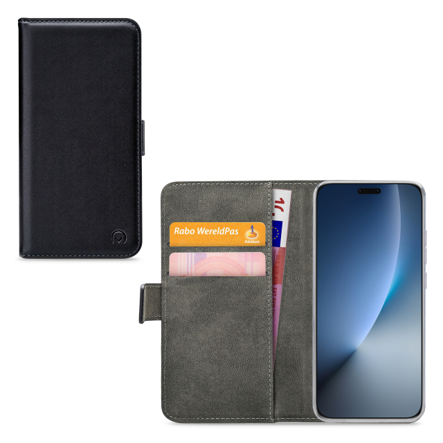 Mobilize Classic Gelly Wallet Book Case Honor Magic8 Pro Black Mobilize Classic Gelly Wallet Book Case Honor Magic8 Pro Black - Image 1