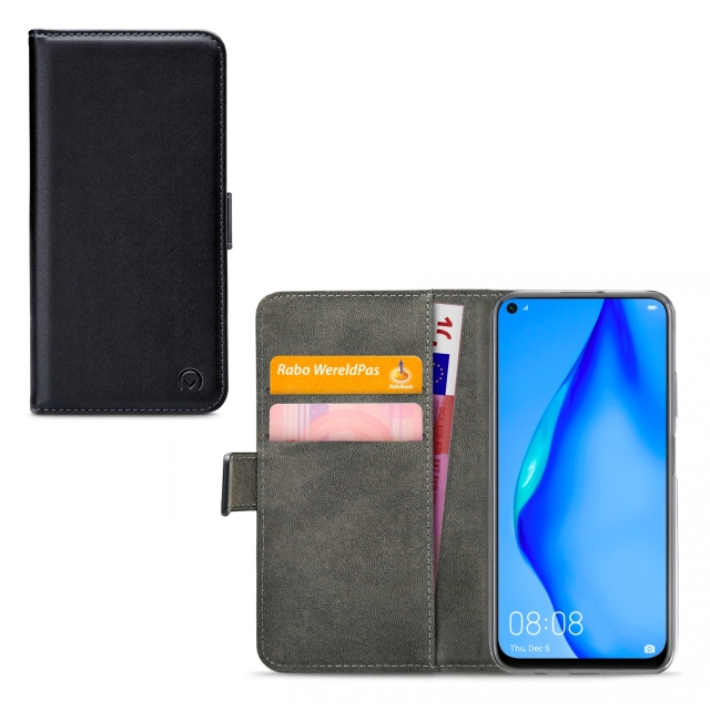 Mobilize Classic Gelly Wallet Book Case Huawei P40 Lite Black Mobilize Classic Gelly Wallet Book Case Huawei P40 Lite Black - Image 1