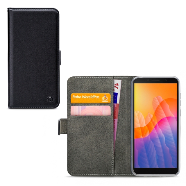 Mobilize Classic Gelly Wallet Book Case Huawei Y5p Black Mobilize Classic Gelly Wallet Book Case Huawei Y5p Black - Image 1
