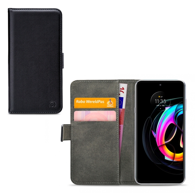 Mobilize Classic Gelly Wallet Book Case Motorola Edge 20 Lite Black Mobilize Classic Gelly Wallet Book Case Motorola Edge 20 Lite Black - Image 1