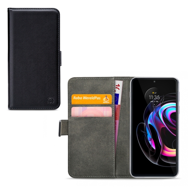 Mobilize Classic Gelly Wallet Book Case Motorola Edge 20 Pro Black Mobilize Classic Gelly Wallet Book Case Motorola Edge 20 Pro Black - Image 1