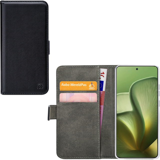 Mobilize Classic Gelly Wallet Book Case Motorola Edge 60 Black Mobilize Classic Gelly Wallet Book Case Motorola Edge 60 Black - Image 1