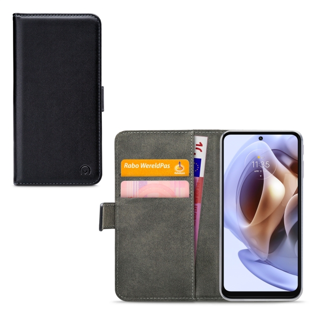 Mobilize Classic Gelly Wallet Book Case Motorola Moto G31/G41 Black Mobilize Classic Gelly Wallet Book Case Motorola Moto G31/G41 Black - Image 1
