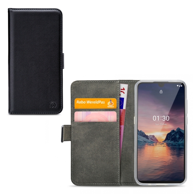 Mobilize Classic Gelly Wallet Book Case Nokia 1.3 Black Mobilize Classic Gelly Wallet Book Case Nokia 1.3 Black - Image 1