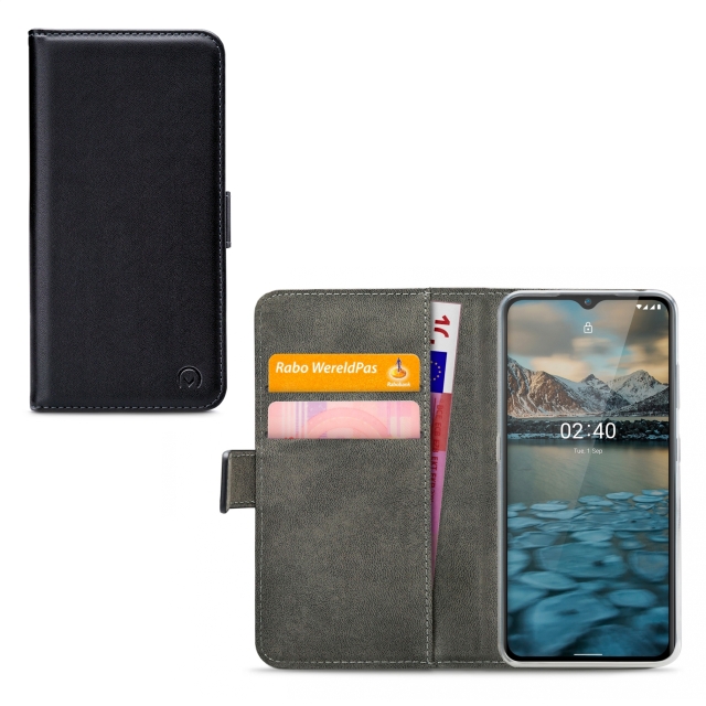 Mobilize Classic Gelly Wallet Book Case Nokia 2.4 Black Mobilize Classic Gelly Wallet Book Case Nokia 2.4 Black - Image 1