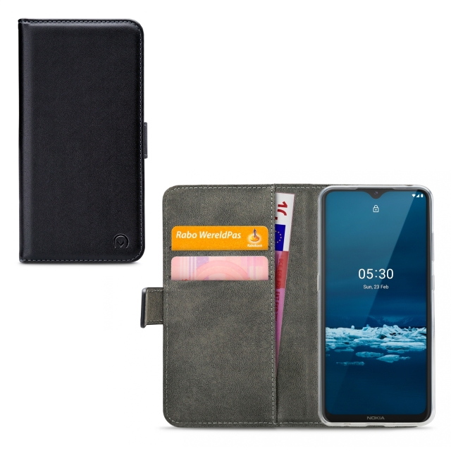 Mobilize Classic Gelly Wallet Book Case Nokia 5.3 Black Mobilize Classic Gelly Wallet Book Case Nokia 5.3 Black - Image 1