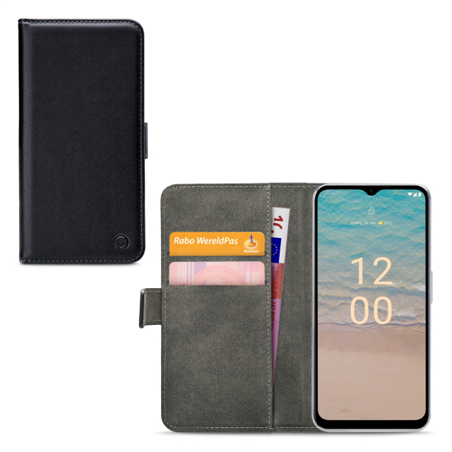 Mobilize Classic Gelly Wallet Book Case Nokia G22 4G Black Mobilize Classic Gelly Wallet Book Case Nokia G22 4G Black - Image 1