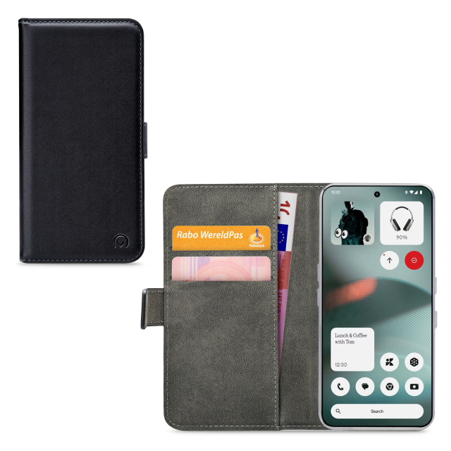 Mobilize Classic Gelly Wallet Book Case Nothing Phone (3) Black Mobilize Classic Gelly Wallet Book Case Nothing Phone (3) Black - Image 1