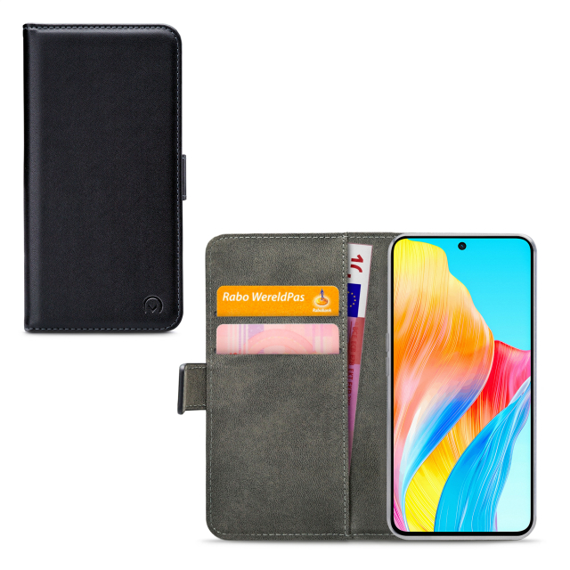 Mobilize Classic Gelly Wallet Book Case OPPO A98 5G Black Mobilize Classic Gelly Wallet Book Case OPPO A98 5G Black - Image 1