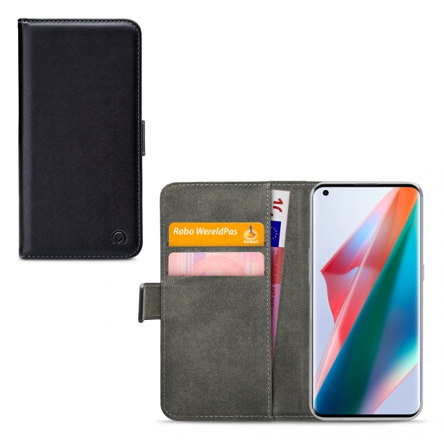 Mobilize Classic Gelly Wallet Book Case OPPO Find X3/X3 Pro Black Mobilize Classic Gelly Wallet Book Case OPPO Find X3/X3 Pro Black - Image 1