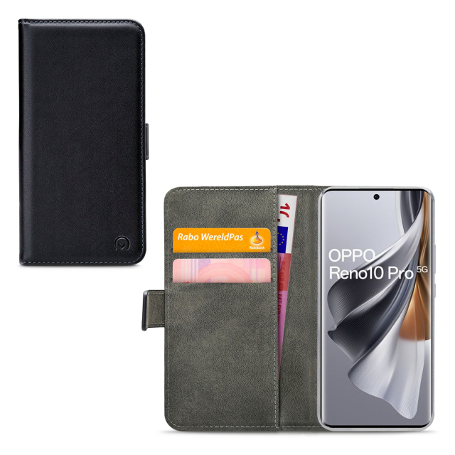 Mobilize Classic Gelly Wallet Book Case OPPO Reno10/Reno10 Pro 5G Black Mobilize Classic Gelly Wallet Book Case OPPO Reno10/Reno10 Pro 5G Black - Image 1
