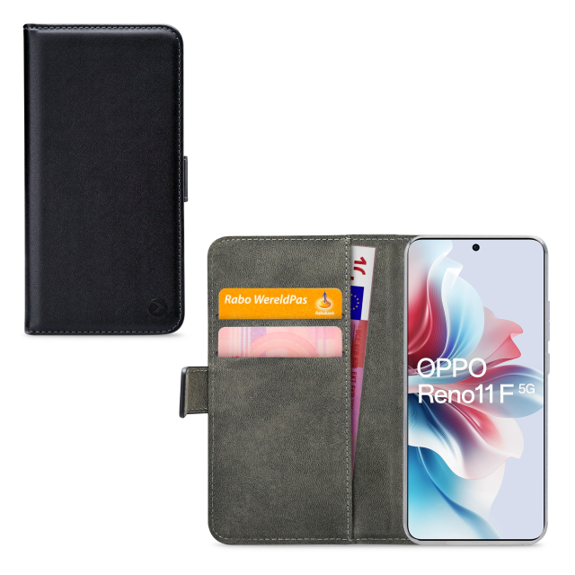 Mobilize Classic Gelly Wallet Book Case OPPO Reno11 F 5G Black Mobilize Classic Gelly Wallet Book Case OPPO Reno11 F 5G Black - Image 1