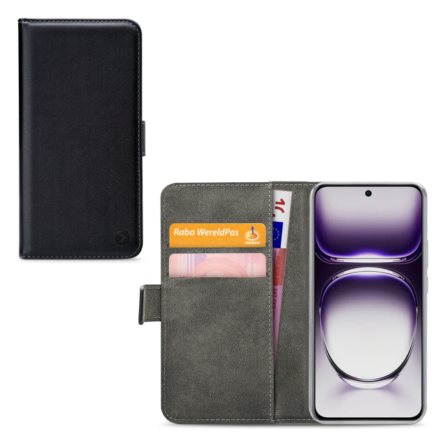 Mobilize Classic Gelly Wallet Book Case OPPO Reno12 Pro Black Mobilize Classic Gelly Wallet Book Case OPPO Reno12 Pro Black - Image 1