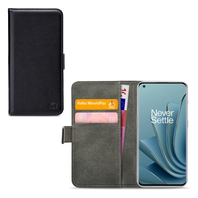 Mobilize Classic Gelly Wallet Book Case OnePlus 10 Pro Black Mobilize Classic Gelly Wallet Book Case OnePlus 10 Pro Black - Image 1